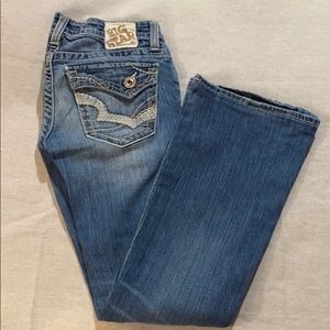 Big Star Sweet Ultra Low Rise Denim Jeans